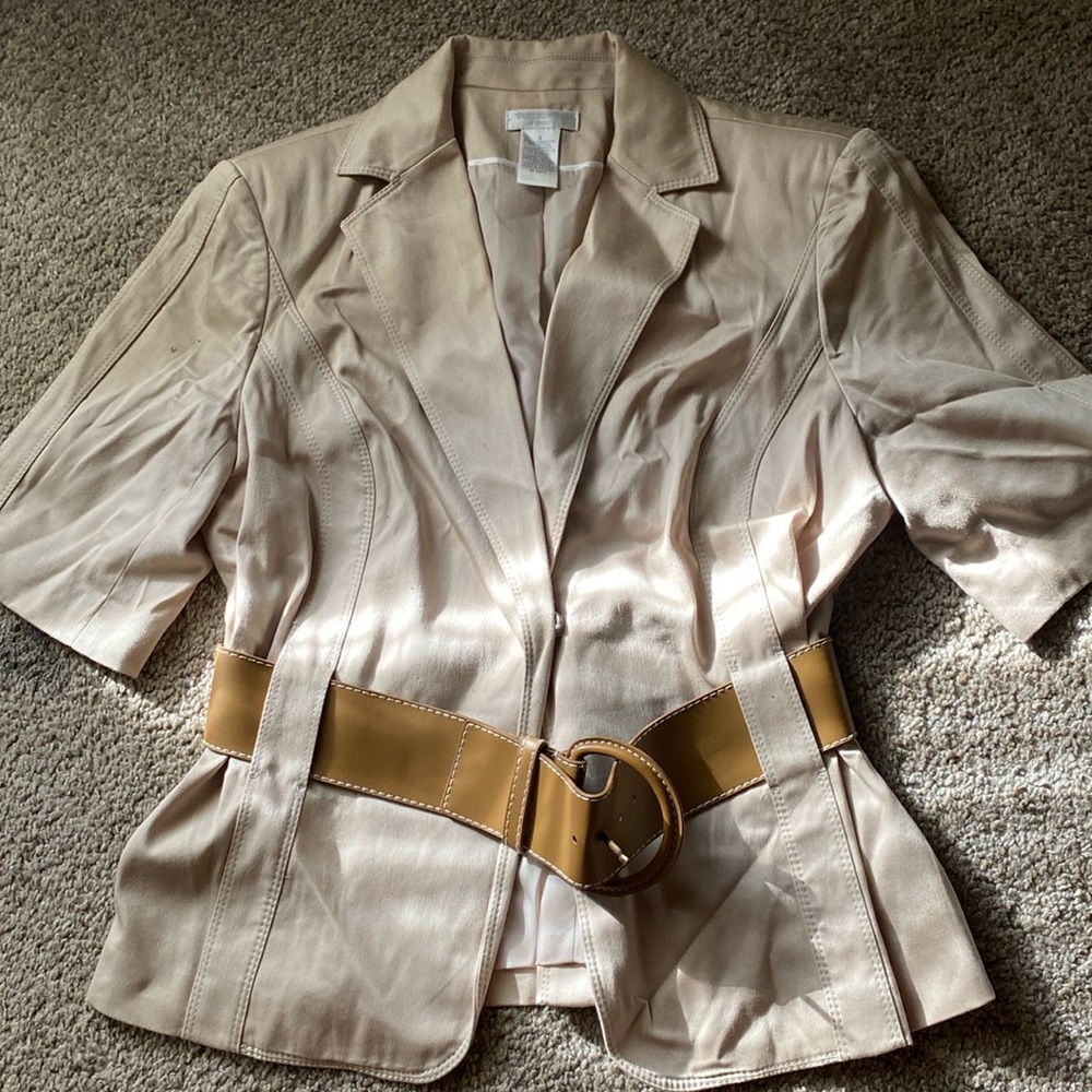 Worthington Stretch Tan Top Coat